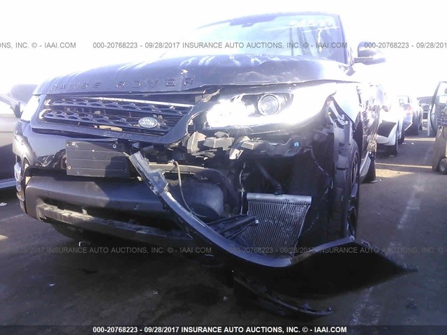 SALWR2EF4EA318786 - 2014 LAND ROVER RANGE ROVER SPORT SC BLACK photo 6