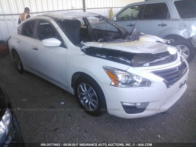 1N4AL3AP5FC247942 - 2015 NISSAN ALTIMA 2.5/S/SV/SL WHITE photo 1