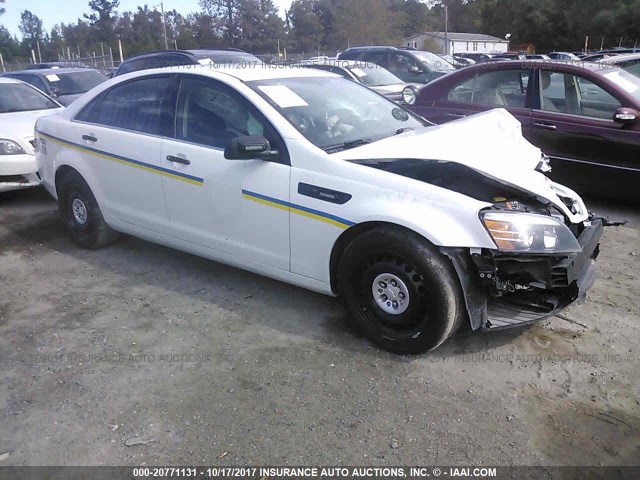 6G3NS5U29FL116493 - 2015 CHEVROLET CAPRICE POLICE WHITE photo 1