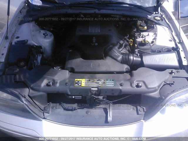 1LNHM87A04Y638479 - 2004 LINCOLN LS SILVER photo 10