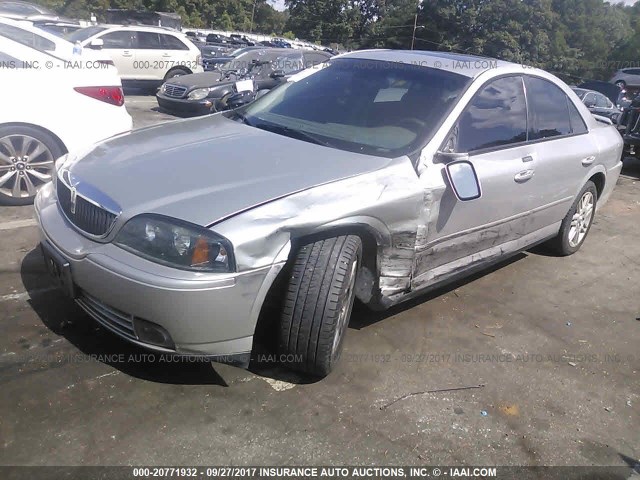 1LNHM87A04Y638479 - 2004 LINCOLN LS SILVER photo 2