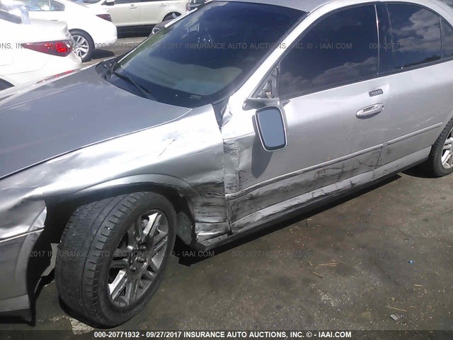 1LNHM87A04Y638479 - 2004 LINCOLN LS SILVER photo 6