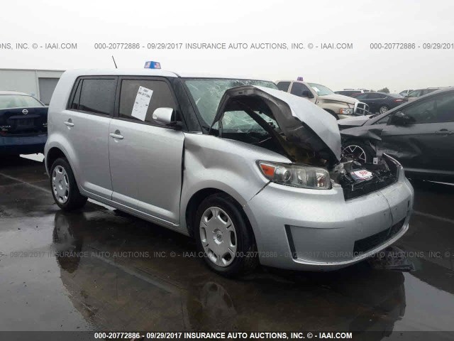 JTLZE4FE1A1114902 - 2010 TOYOTA SCION XB SILVER photo 1