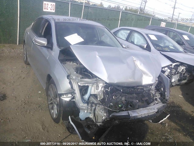 1HGCR2F54EA286133 - 2014 HONDA ACCORD SPORT SILVER photo 1