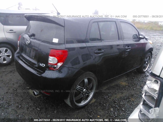 JTKKU10488J008397 - 2008 TOYOTA SCION XD BLACK photo 4