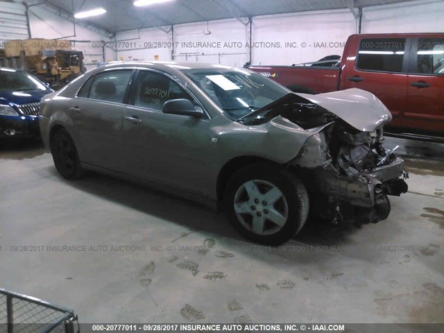 1G1ZG57B38F269165 - 2008 CHEVROLET MALIBU LS 棕色 照片 1