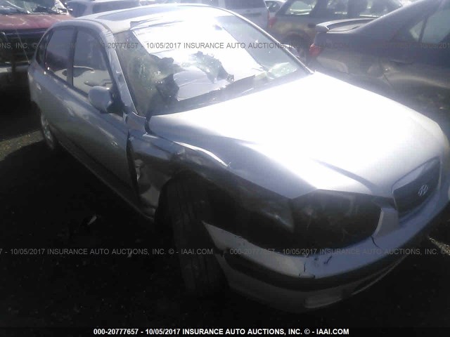 KMHDN55DX2U071452 - 2002 HYUNDAI ELANTRA GLS/GT SILVER photo 6