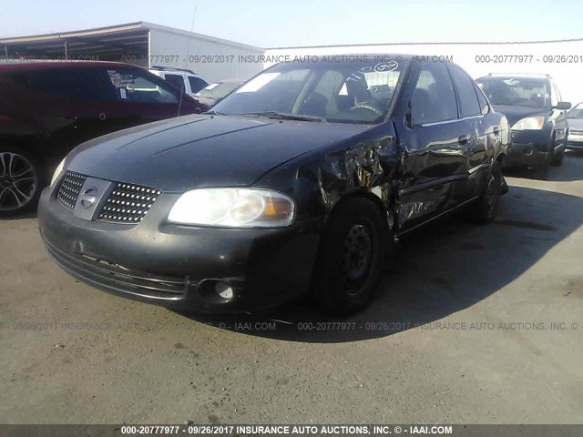 3N1CB51D85L585784 - 2005 NISSAN SENTRA 1.8/1.8S BLACK photo 2