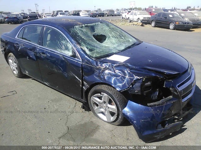 1G1ZB5E15BF332086 - 2011 CHEVROLET MALIBU LS Mavi foto 1