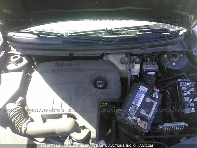 1G1ZB5E15BF332086 - 2011 CHEVROLET MALIBU LS Mavi foto 10