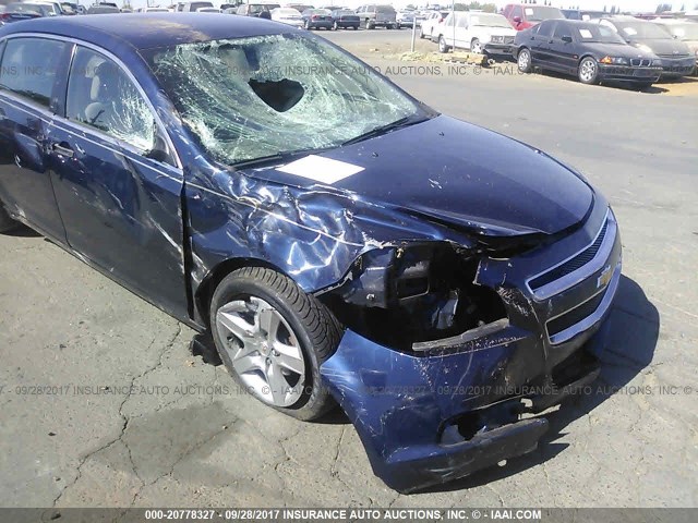 1G1ZB5E15BF332086 - 2011 CHEVROLET MALIBU LS Mavi foto 6