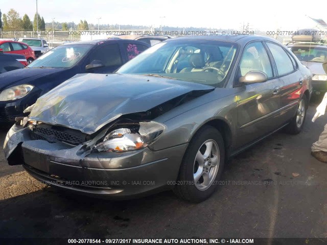 1FAFP55S43G262991 - 2003 FORD TAURUS SES GRAY photo 2