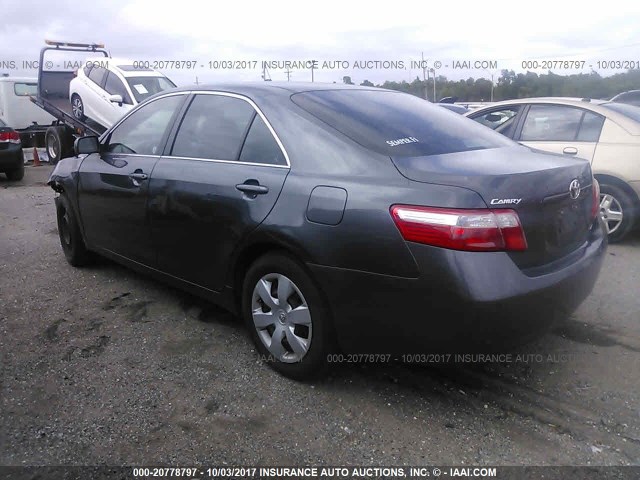 4T1BE46K89U280794 - 2009 TOYOTA CAMRY SE/LE/XLE GRAY photo 3