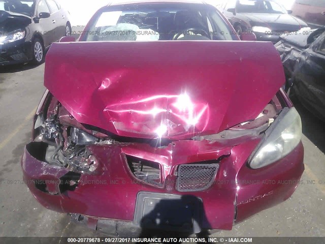2G2WS522841151179 - 2004 PONTIAC GRAND PRIX GT2 მუქწითელი ფოტო 6