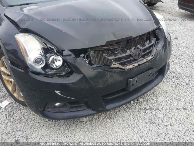 1N4BL2EP1AC133289 - 2010 NISSAN ALTIMA SR BLACK photo 6