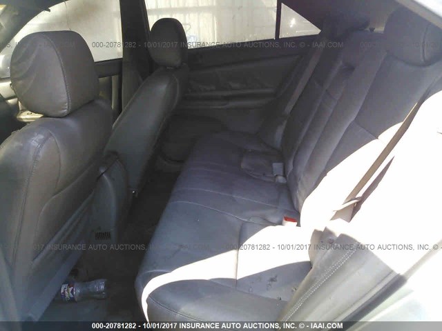 4T1BE32K63U752336 - 2003 TOYOTA CAMRY LE/XLE/SE SILVER photo 8