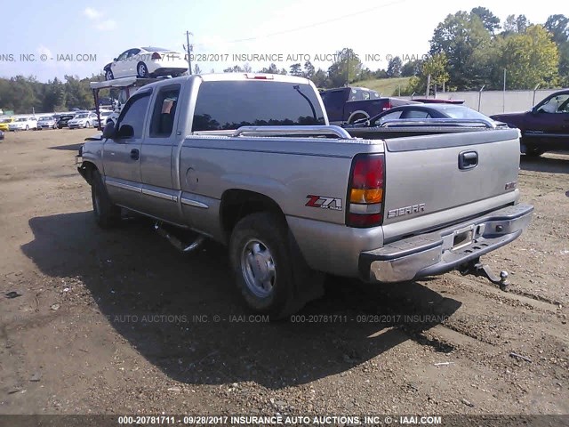 2GTEK19T921108904 - 2002 GMC NEW SIERRA K1500 TAN photo 3