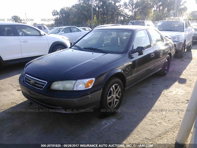 4T1BG22K81U090034 - 2001 TOYOTA CAMRY CE/LE/XLE 黑色 照片 2