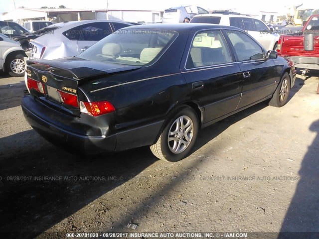 4T1BG22K81U090034 - 2001 TOYOTA CAMRY CE/LE/XLE 黑色 照片 4