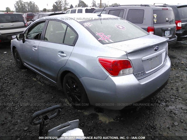 JF1GJAA65FH002900 - 2015 SUBARU IMPREZA SILVER photo 3