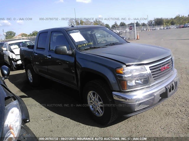 1GTJTFDE3A8118793 - 2010 GMC CANYON SLT GRAY photo 1