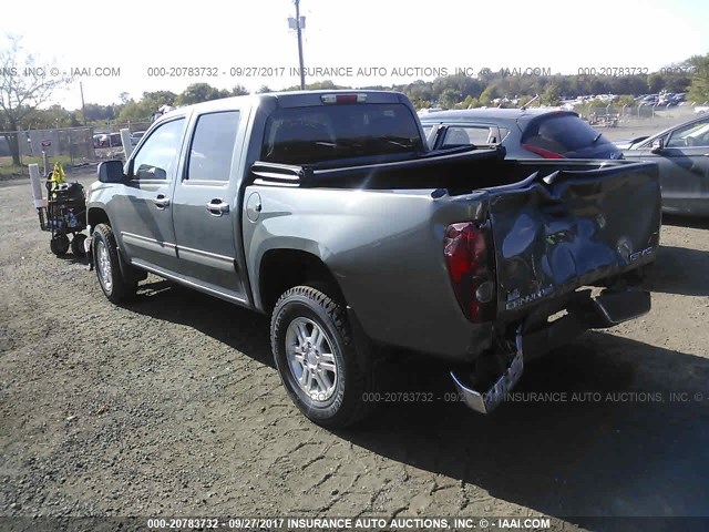 1GTJTFDE3A8118793 - 2010 GMC CANYON SLT GRAY photo 3