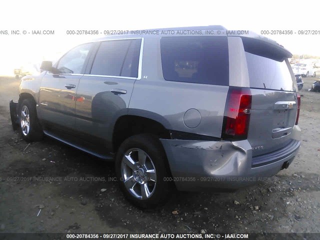 1GNSCBKC6HR252191 - 2017 CHEVROLET TAHOE C1500 LT GRAY photo 3