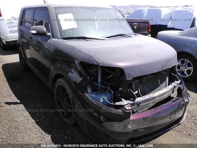 JTLKE50E981050537 - 2008 TOYOTA SCION XB PURPLE photo 1