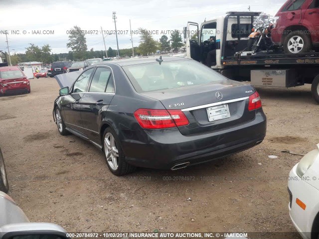 WDDHF8HB3BA391735 - 2011 MERCEDES-BENZ E 350 4MATIC GRAY photo 3