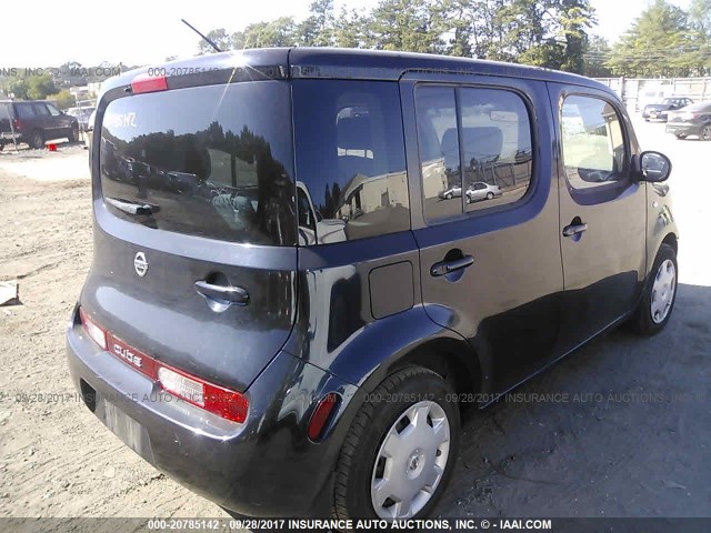 JN8AZ2KR4AT153146 - 2010 NISSAN CUBE S/SL/KROM Navy photo 4