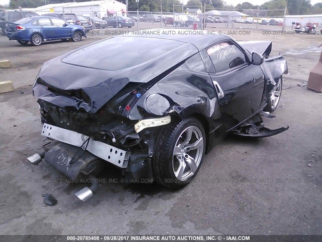 JN1AZ44E59M404735 - 2009 NISSAN 370Z BLACK photo 4