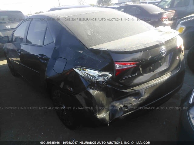 5YFBURHE1GP389748 - 2016 TOYOTA COROLLA L/LE/LE PLS/PRM/S/S PLS BLACK photo 3