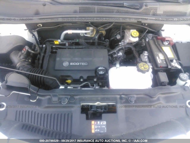 KL4CJFSB5GB738607 - 2016 BUICK ENCORE CONVENIENCE 白色 照片 10