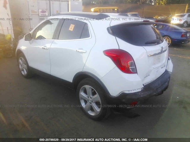 KL4CJFSB5GB738607 - 2016 BUICK ENCORE CONVENIENCE 白色 照片 3