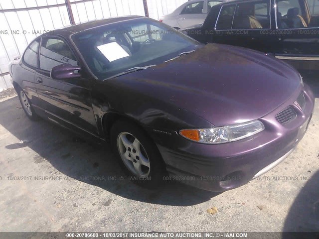 1G2WP12K2WF263529 - 1998 PONTIAC GRAND PRIX GT PURPLE photo 1