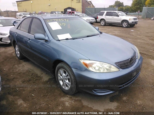 4T1BE32K14U908414 - 2004 TOYOTA CAMRY LE/XLE/SE ლურჯი ფოტო 1