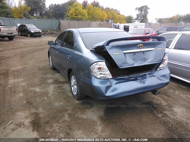 4T1BE32K14U908414 - 2004 TOYOTA CAMRY LE/XLE/SE ლურჯი ფოტო 3