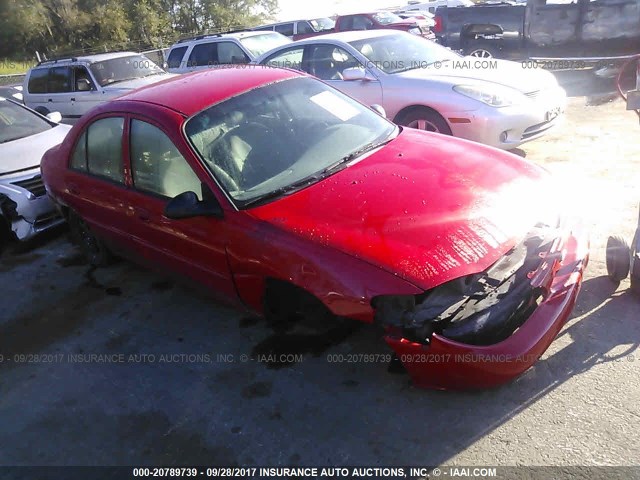 3FAFP13P31R169117 - 2001 FORD ESCORT RED photo 1