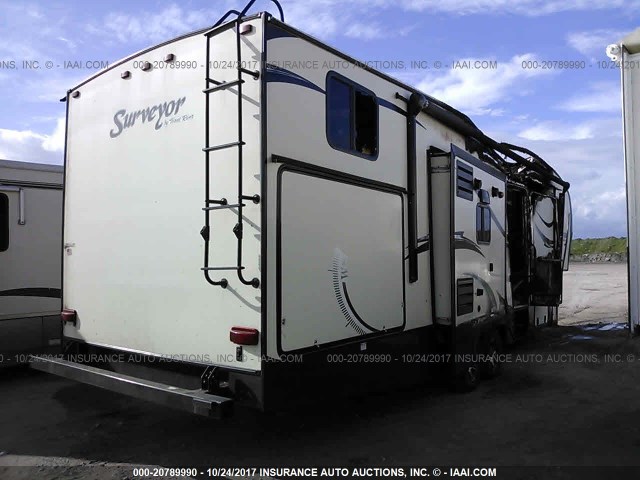 4X4FSVH27EL024299 - 2014 FOREST RIVER SURVEYOR  棕色 照片 4