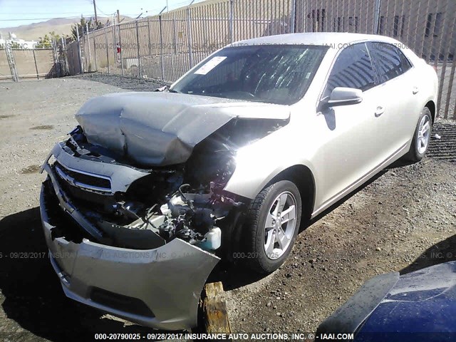1G11C5SA5DF223662 - 2013 CHEVROLET MALIBU 1LT 金色 照片 2