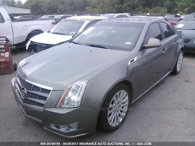 1G6DK5EY3B0145840 - 2011 CADILLAC CTS PERFORMANCE COLLECTION Бежевый фото 2