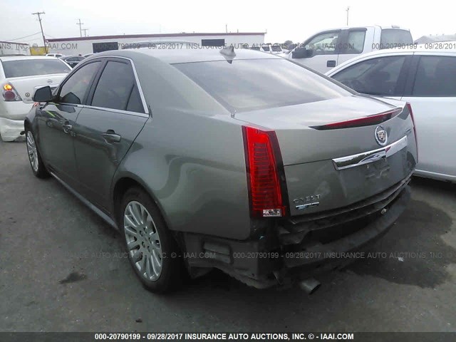 1G6DK5EY3B0145840 - 2011 CADILLAC CTS PERFORMANCE COLLECTION Бежевый фото 3