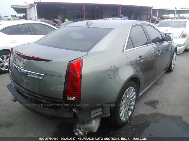 1G6DK5EY3B0145840 - 2011 CADILLAC CTS PERFORMANCE COLLECTION BEIGE photo 4