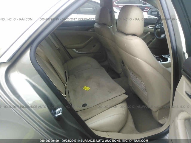 1G6DK5EY3B0145840 - 2011 CADILLAC CTS PERFORMANCE COLLECTION Бежевый фото 8