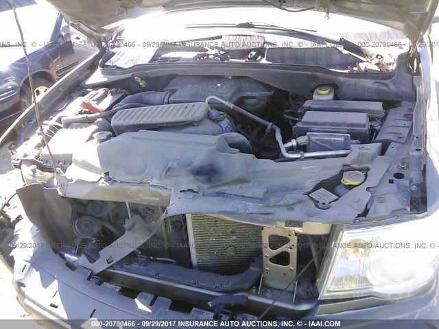 1A8HW58258F119202 - 2008 CHRYSLER ASPEN LIMITED GRAY photo 10