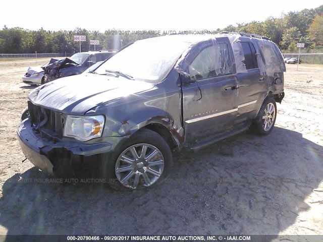 1A8HW58258F119202 - 2008 CHRYSLER ASPEN LIMITED GRAY photo 2