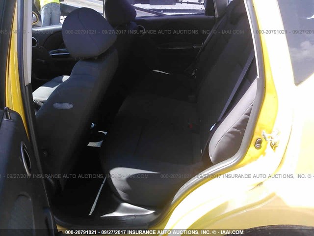 KL1TD66647B735392 - 2007 CHEVROLET AVEO LS YELLOW photo 8