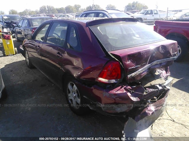 1G1ZU648X4F187158 - 2004 CHEVROLET MALIBU MAXX LT MAROON photo 3