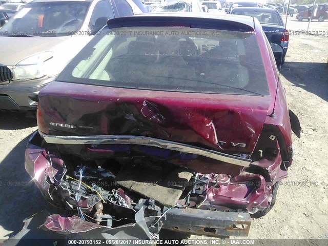 1G1ZU648X4F187158 - 2004 CHEVROLET MALIBU MAXX LT MAROON photo 6