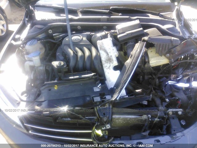 3VW1K7AJ7FM344586 - 2015 VOLKSWAGEN JETTA S 灰色 照片 10